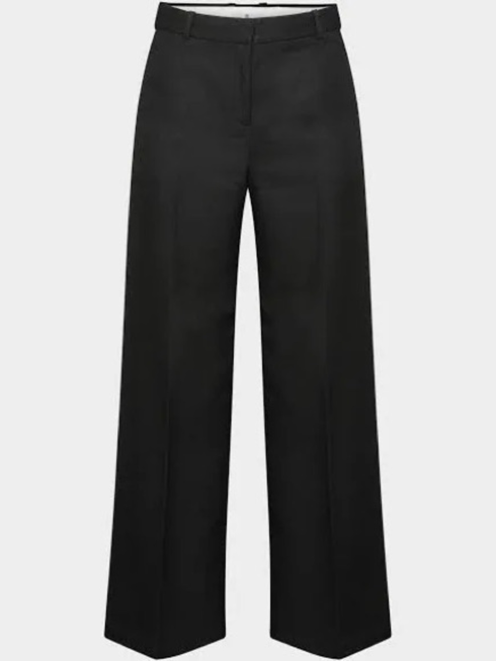 NWT Aritzia Babaton Sylvan Black Wide-Leg Trousers 4